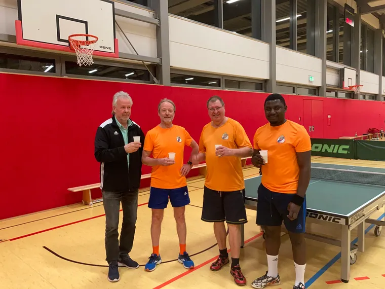 Training in der Sporthalle